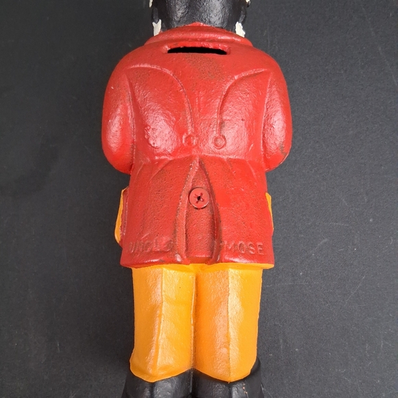 Vintage Cast Iron Coin Bank Rare Hard To Find - Picture 4 of 7